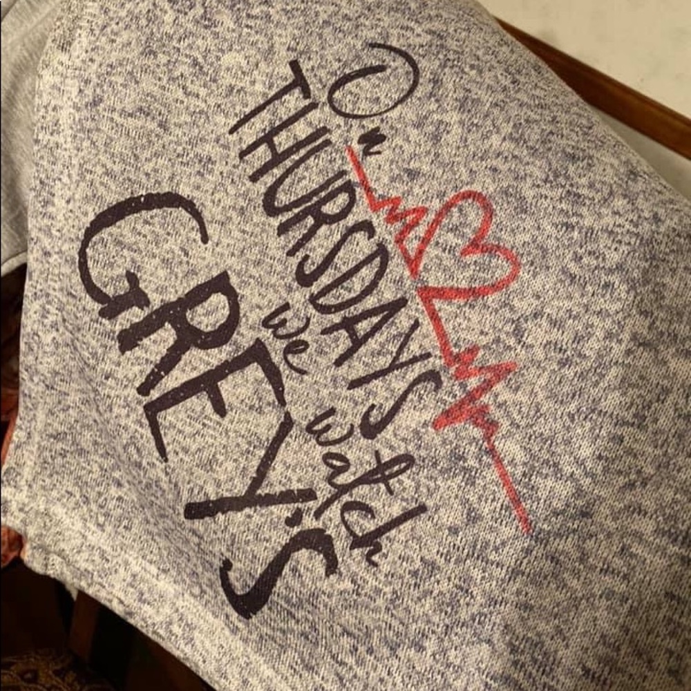 Greys anatomy throw blanket